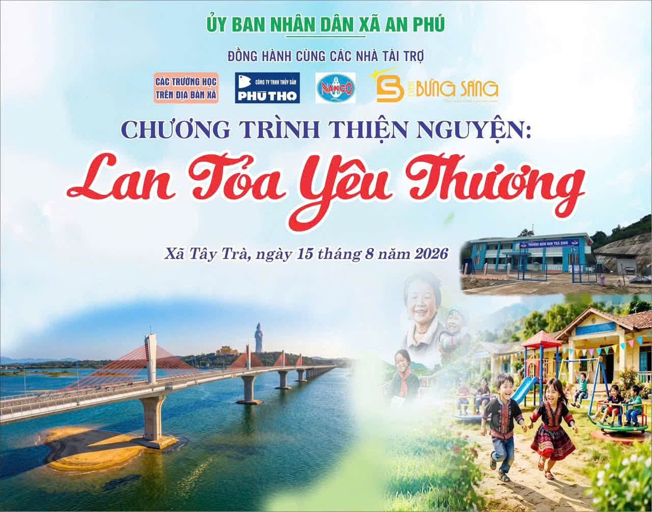  CHƯƠNG TRÌNH THIỆN NGUYỆN “LAN TỎA YÊU THƯƠNG”